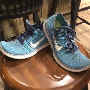 Ladies Nike Free Fly Knit  Shoes